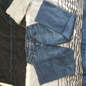 American eagle dark wash jeans size 8 short